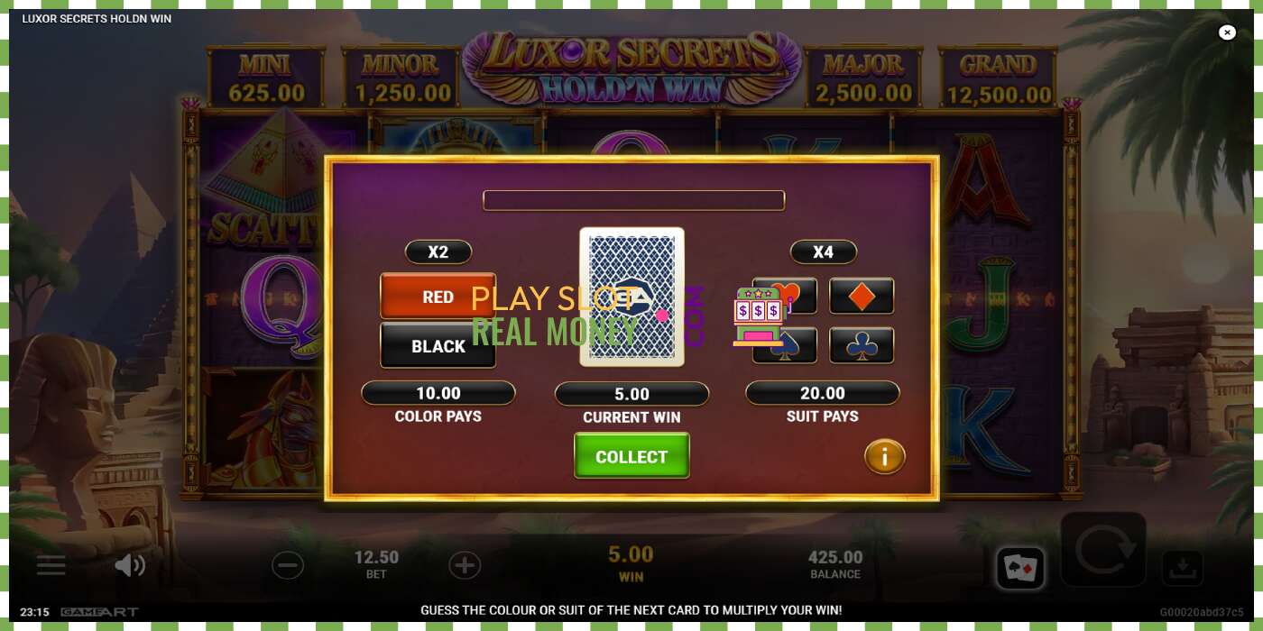 Слот Luxor Secrets Holdn Win на реальные деньги, картинка - 4