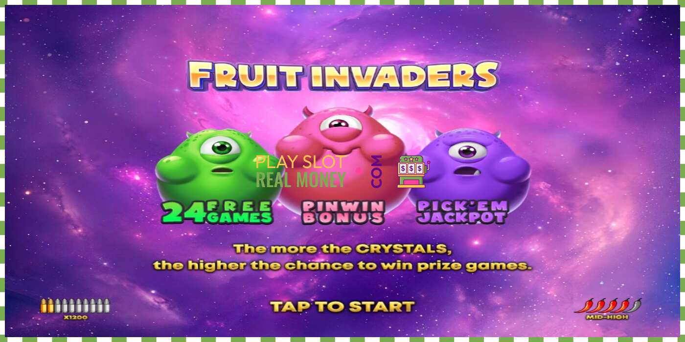 Слот Fruit Invaders на реальные деньги, картинка - 1