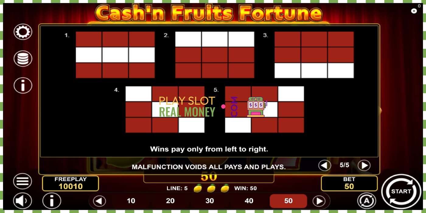 Slot Cashn Fruits Fortune por diñeiro real, imaxe - 7