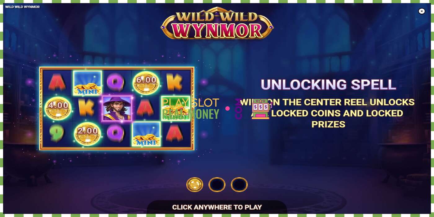 Slot Wild Wild Wynmor haqiqiy pul uchun, rasm - 1