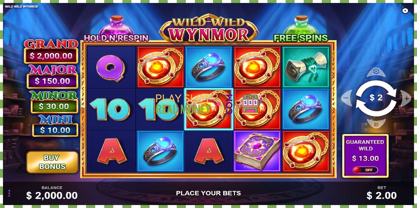 Slot Wild Wild Wynmor haqiqiy pul uchun, rasm - 2