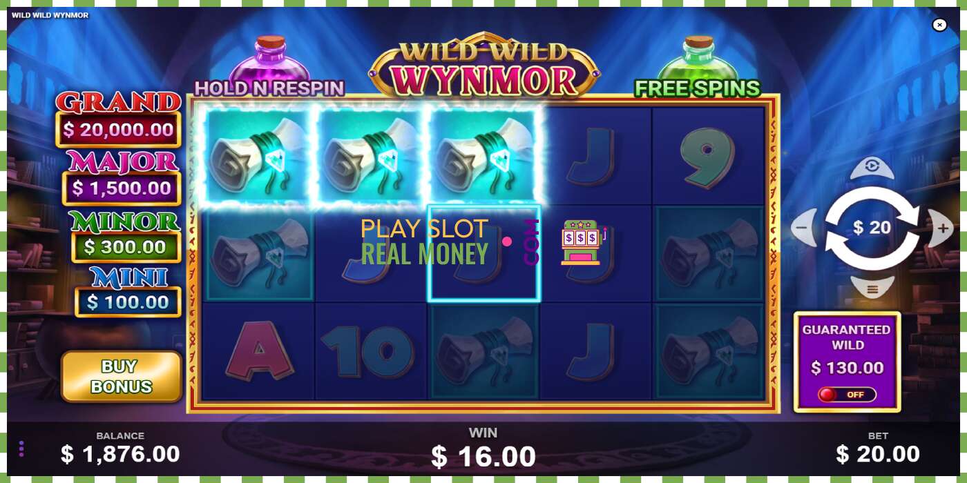 Slot Wild Wild Wynmor haqiqiy pul uchun, rasm - 3