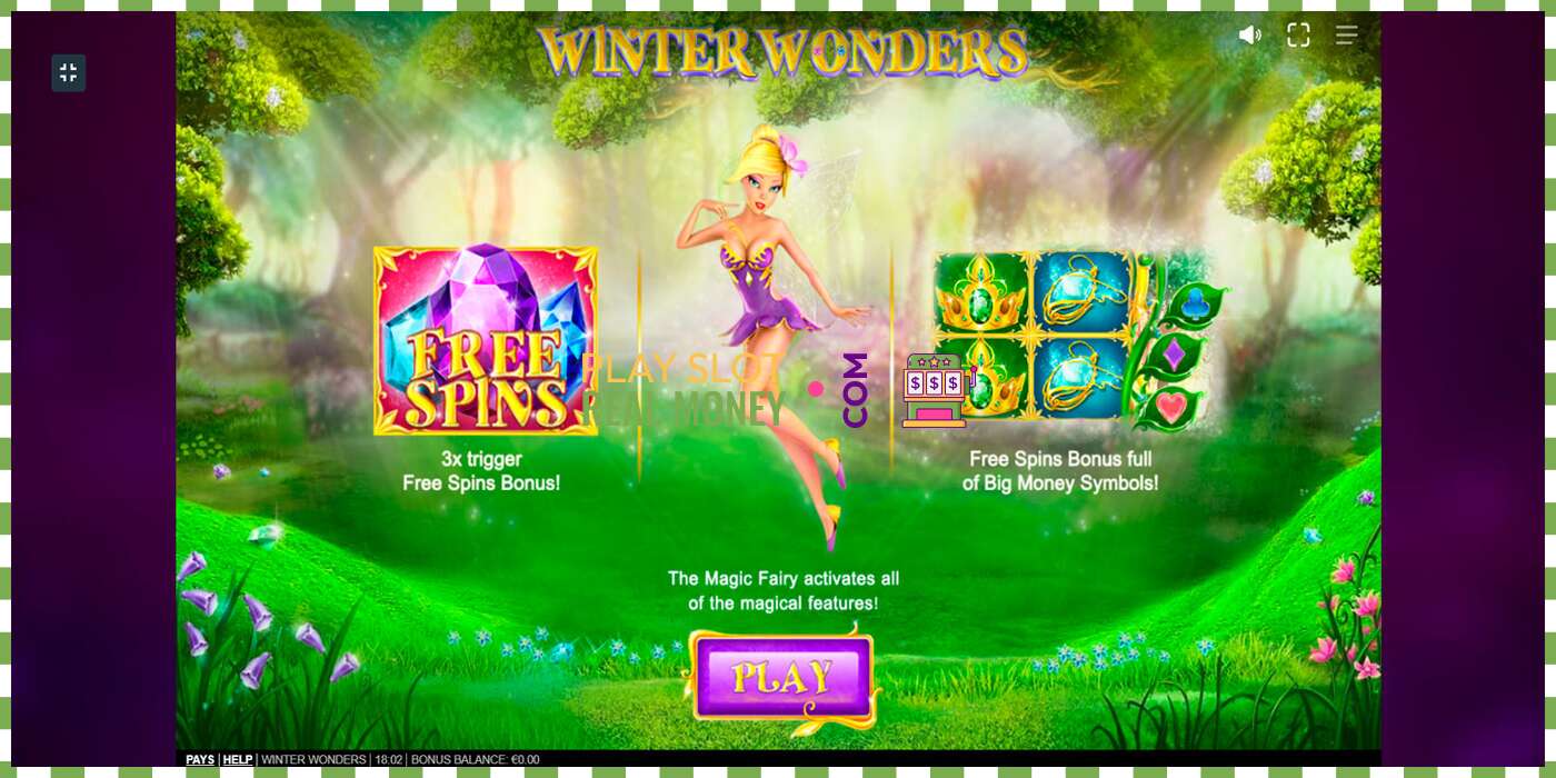 Слот Winter Wonders на реальные деньги, картинка - 1