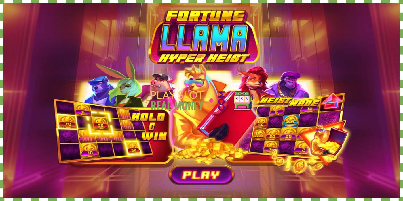 Slot Fortune Llama Hyper Heist za skutočné peniaze, obrázok - 1