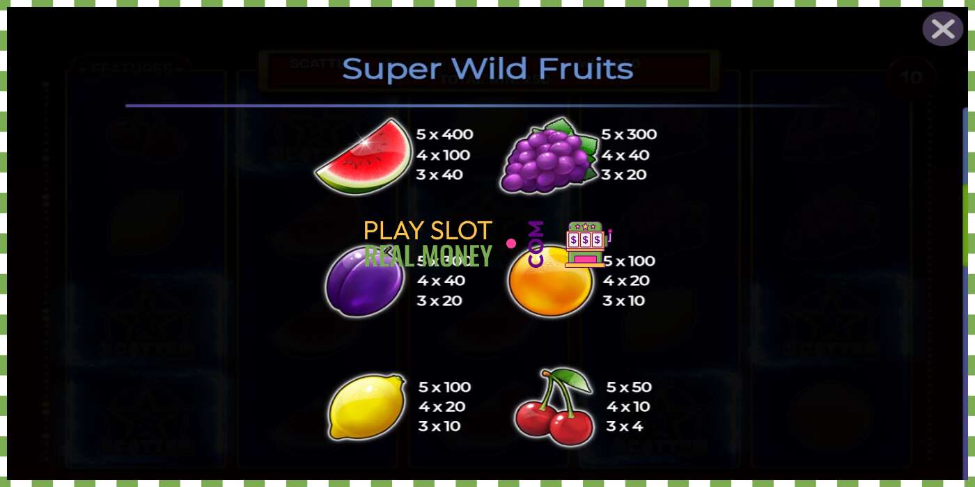 Reža Super Wild Fruits za pravi denar, slika - 4