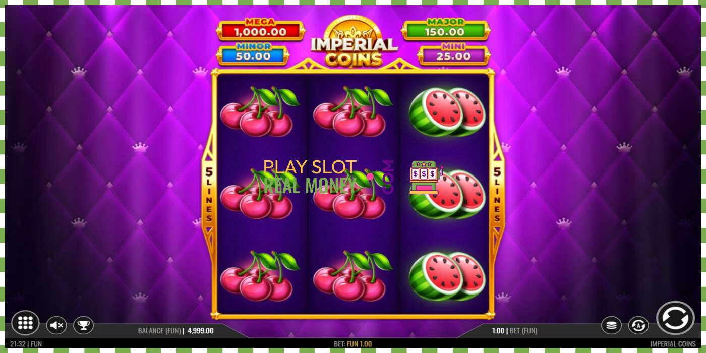 Slot Imperial Coins za skutočné peniaze, obrázok - 2