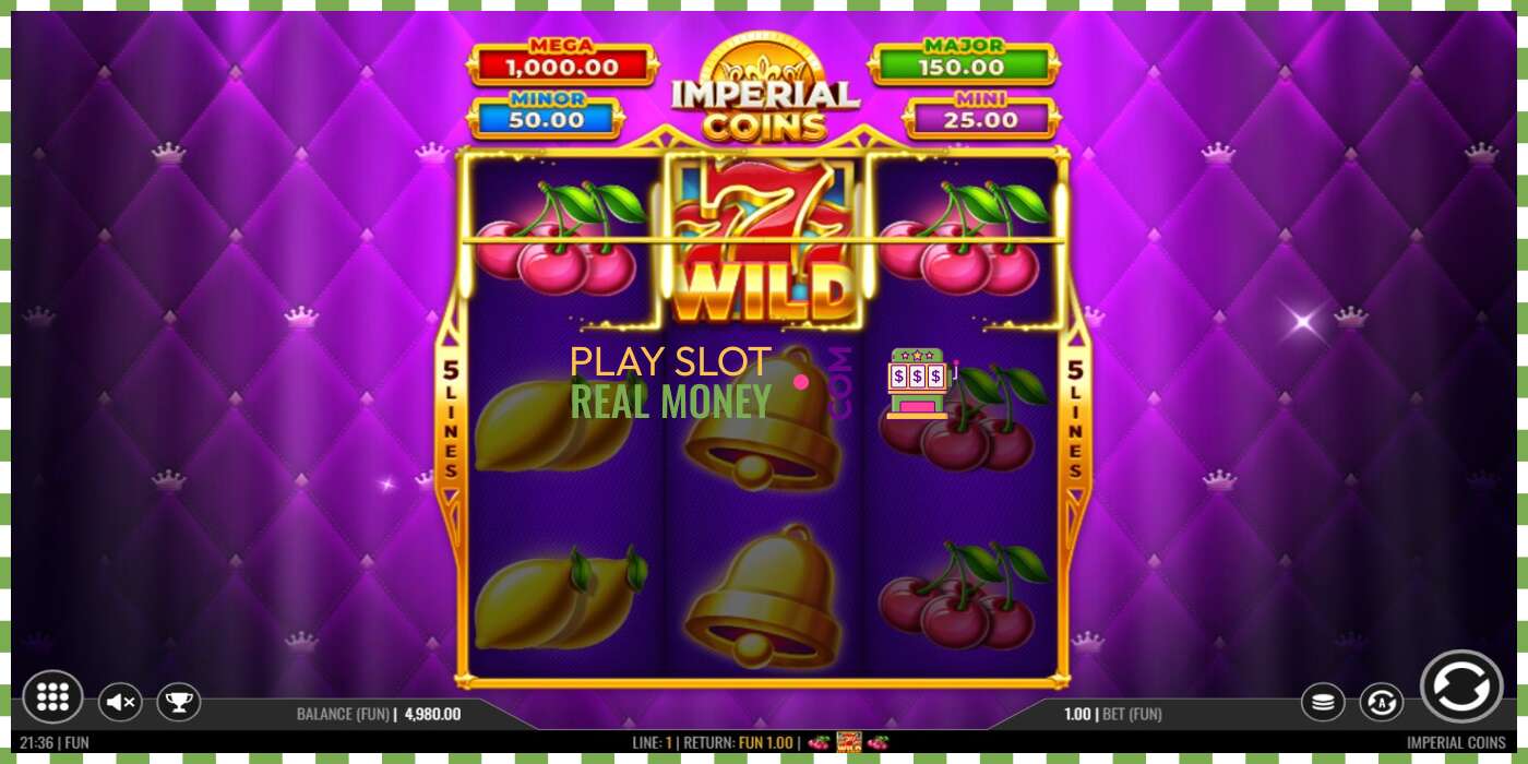 Slot Imperial Coins za skutočné peniaze, obrázok - 3