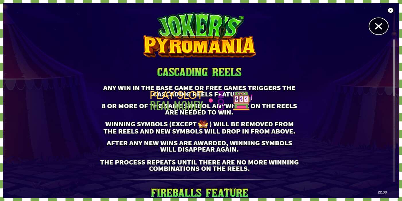 Слот Jokers Pyromania на реальные деньги, картинка - 5