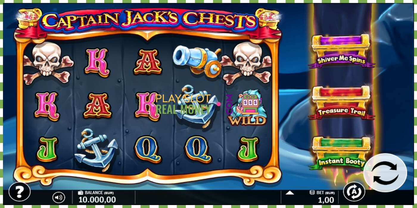 Слот Captain Jacks Chests на реальные деньги, картинка - 1