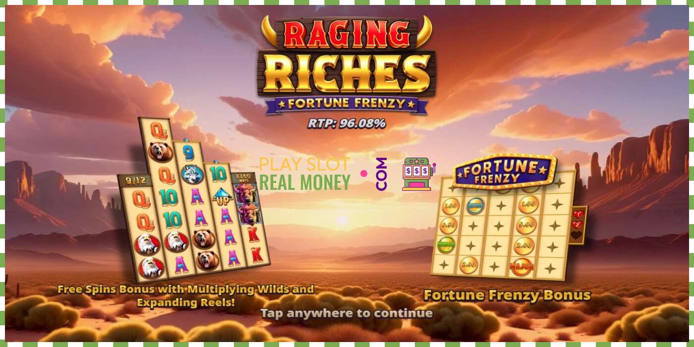 Slot Raging Riches haqiqiy pul uchun, rasm - 1