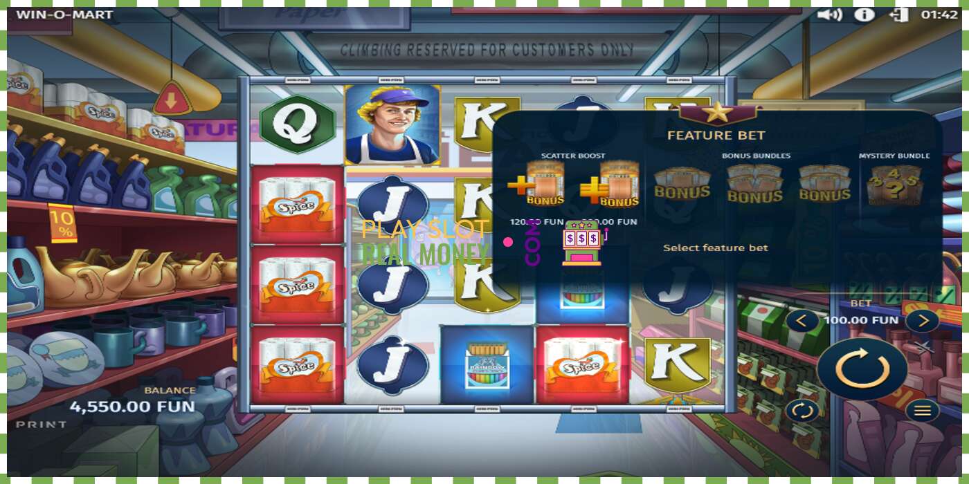 Slot Win-O-Mart za skutečné peníze, obrázek - 1