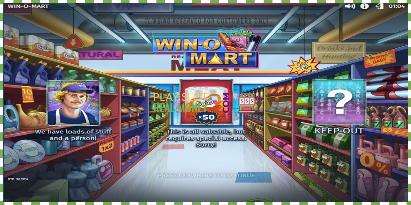 Slot Win-O-Mart za skutečné peníze, obrázek - 4