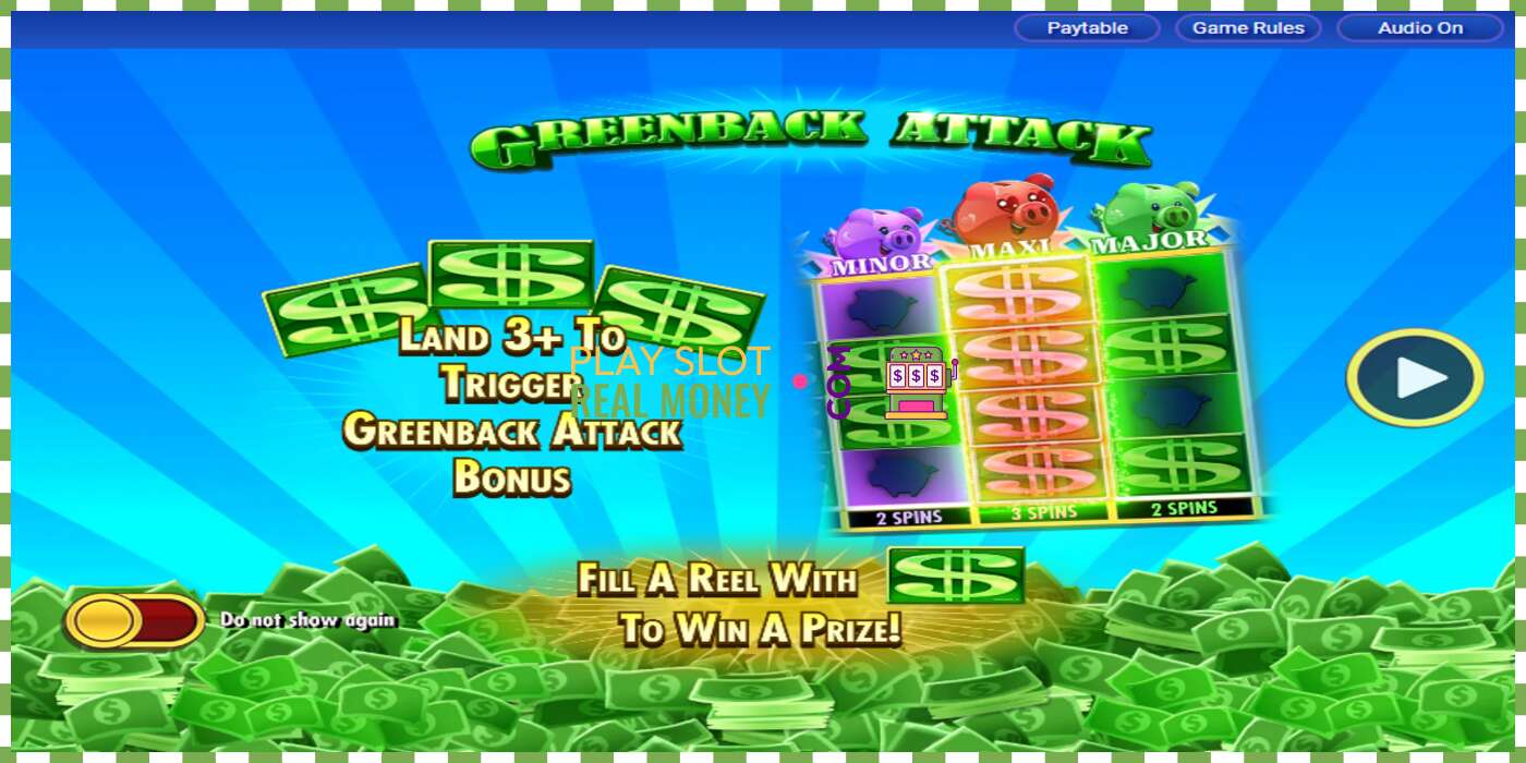 Слот Greenback Attack нақты ақшаға, сурет - 4