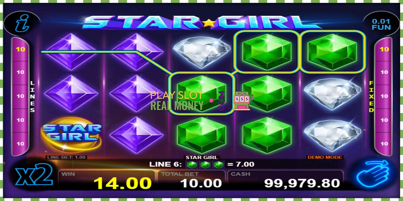 Slot Star Girl for rigtige penge, billede - 5