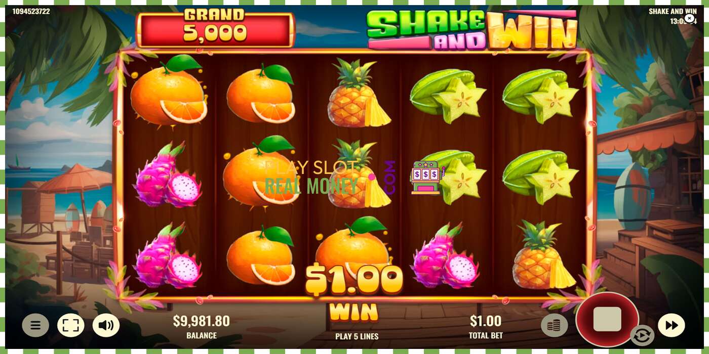 Slot Shake and Win oikealla rahalla, kuva - 3