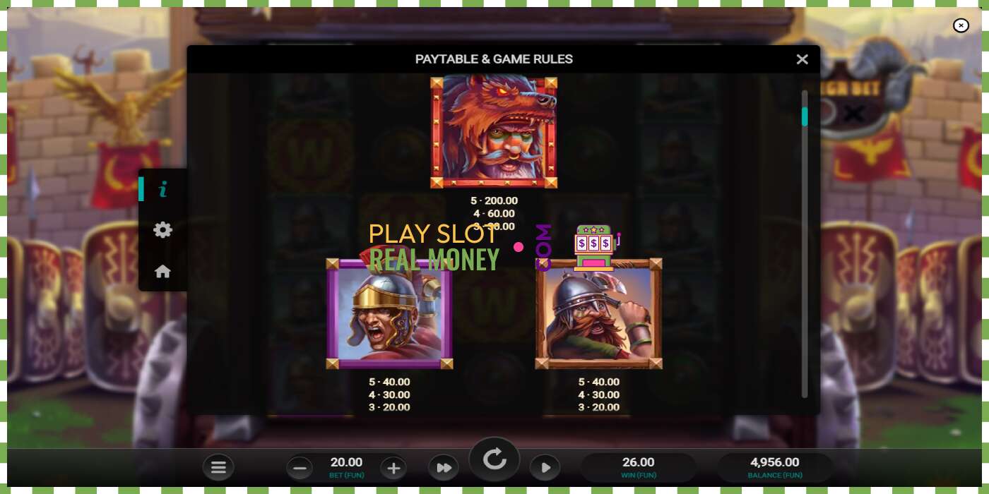 Slot Roman Rivals Blood and Sand Dream Drop za skutočné peniaze, obrázok - 5