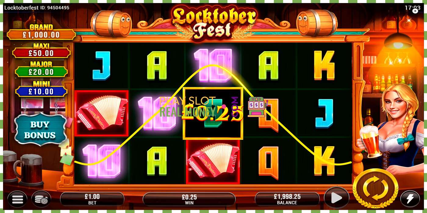 Slot Locktoberfest za skutečné peníze, obrázek - 2