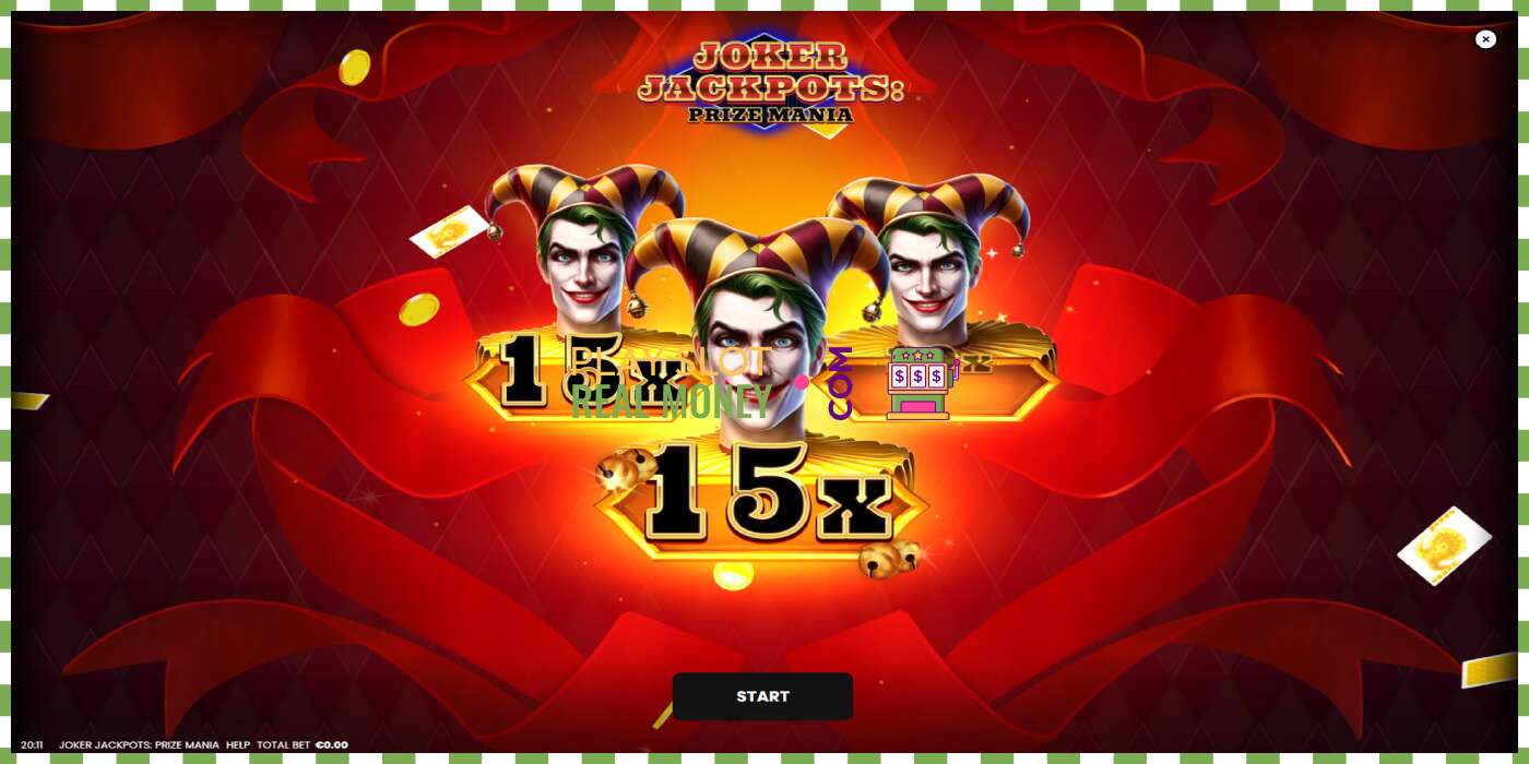 स्लट Joker Jackpots: Prize Mania वास्तविक पैसाको लागि, चित्र - 1