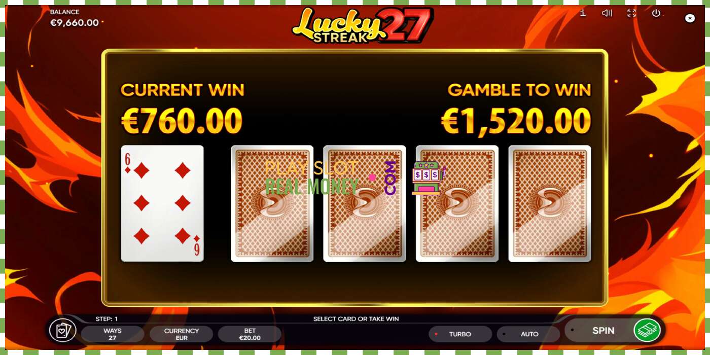 Slot Lucky Streak 27 for real money, picture - 3