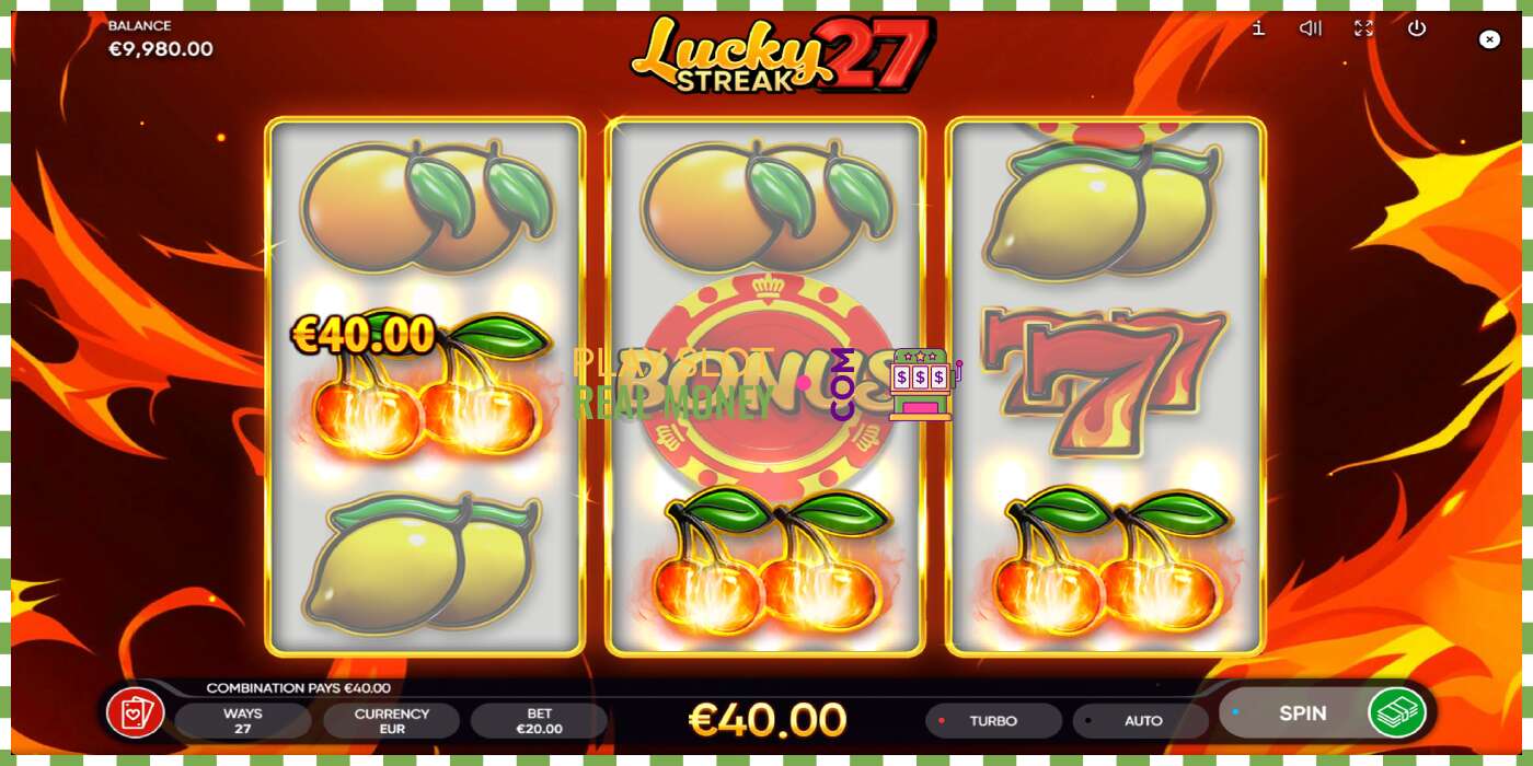 Slot Lucky Streak 27 for real money, picture - 4