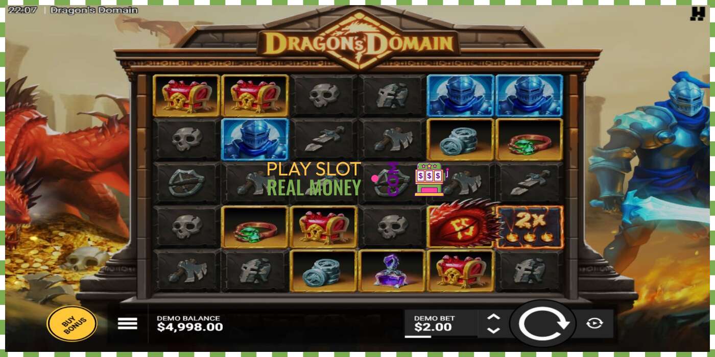 Слот Dragons Domain на реальные деньги, картинка - 2