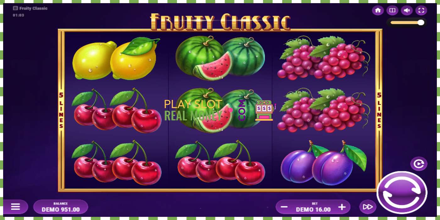 Reža Fruity Classic za pravi denar, slika - 1