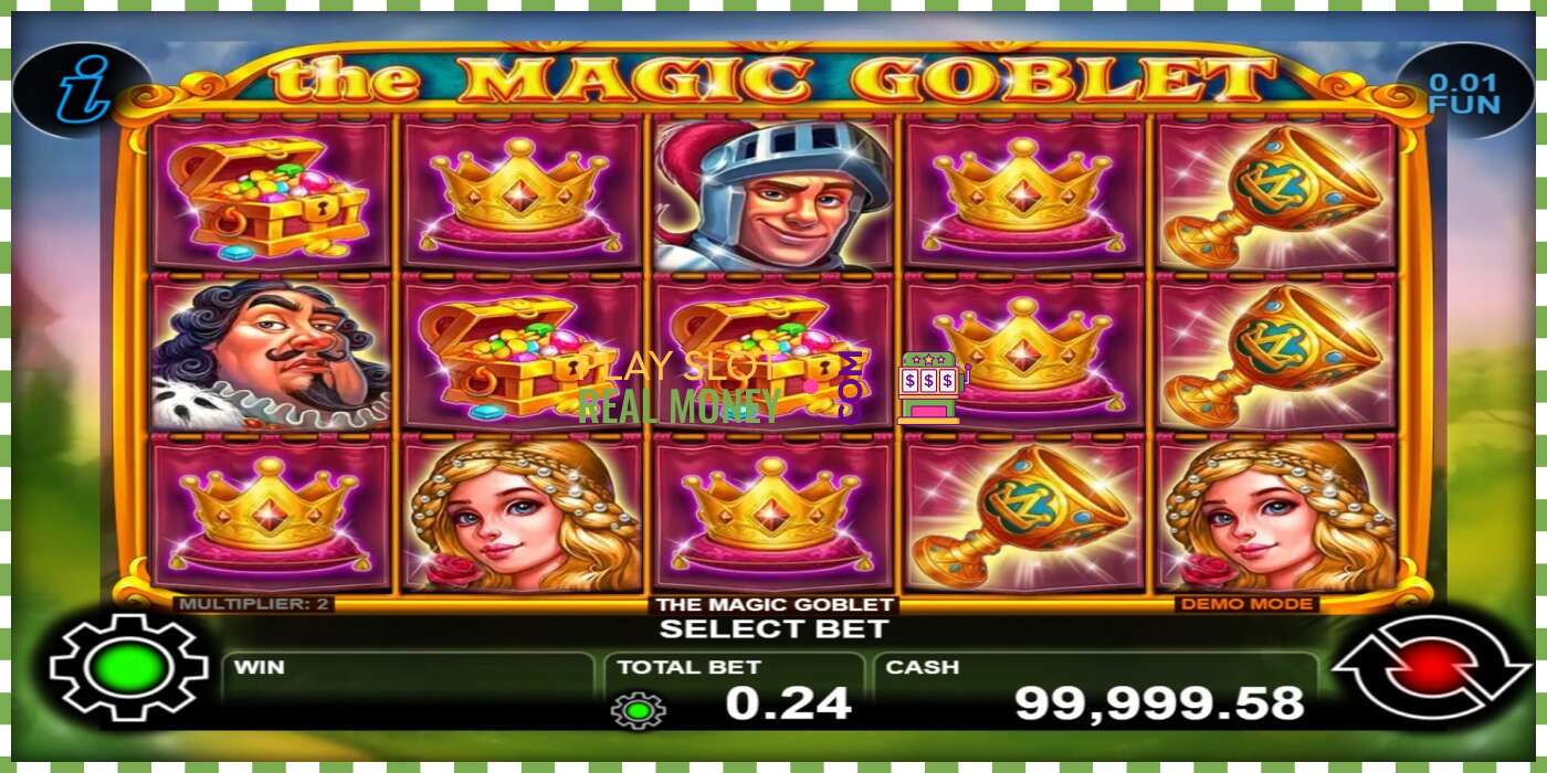 Slot The Magic Goblet haqiqiy pul uchun, rasm - 1