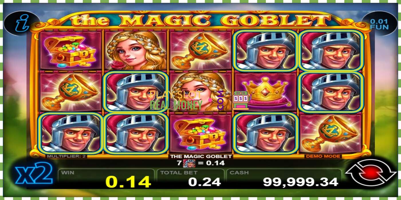 Slot The Magic Goblet haqiqiy pul uchun, rasm - 2