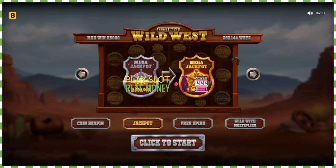 Слот Wild West Trueways на реальные деньги, картинка - 1