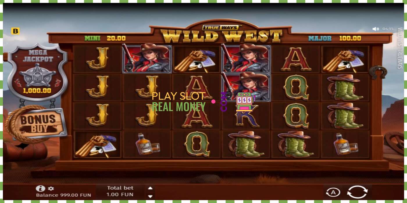 Слот Wild West Trueways на реальные деньги, картинка - 2