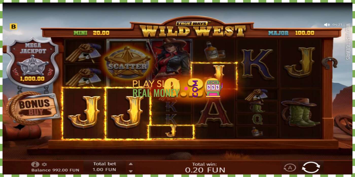 Слот Wild West Trueways на реальные деньги, картинка - 3