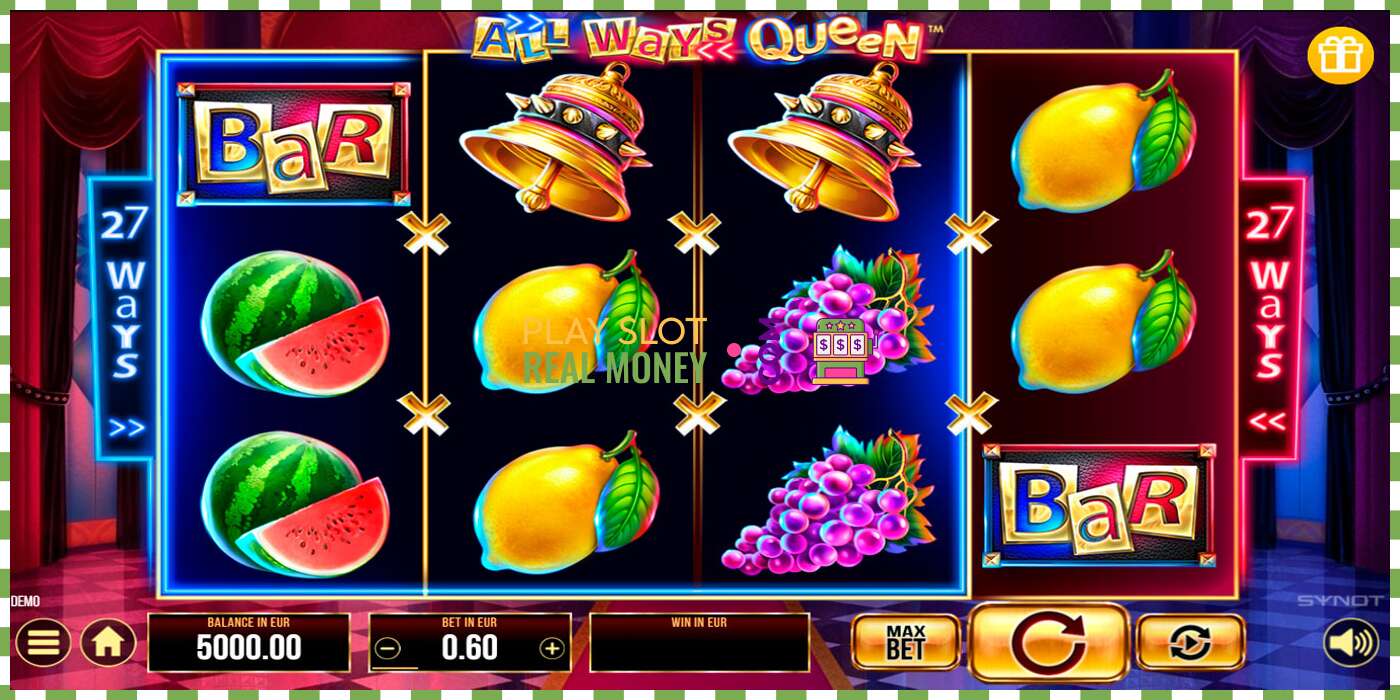 Slot All Ways Queen por diñeiro real, imaxe - 1