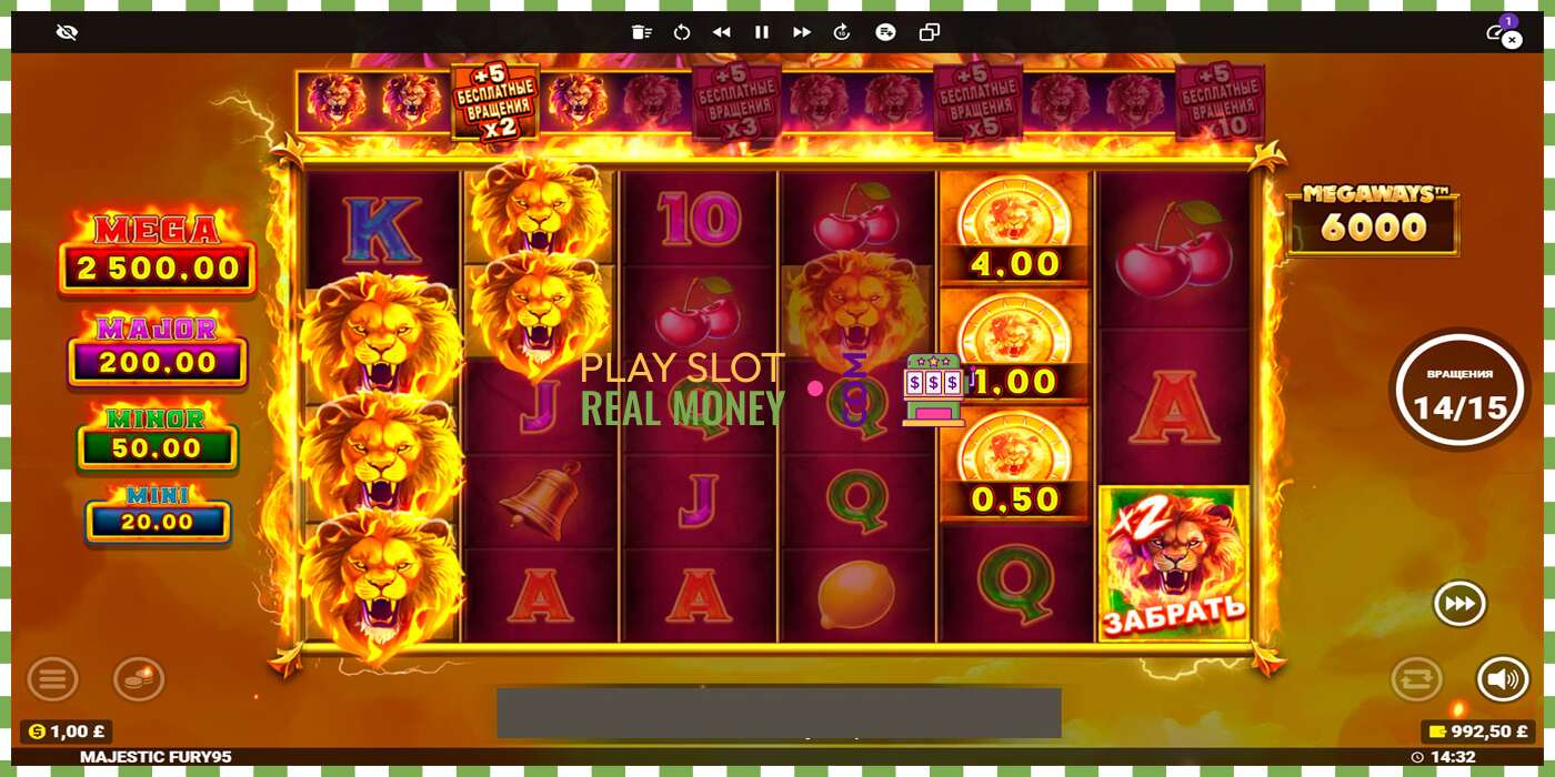 Slot Majestic Fury Megaways za skutečné peníze, obrázek - 4