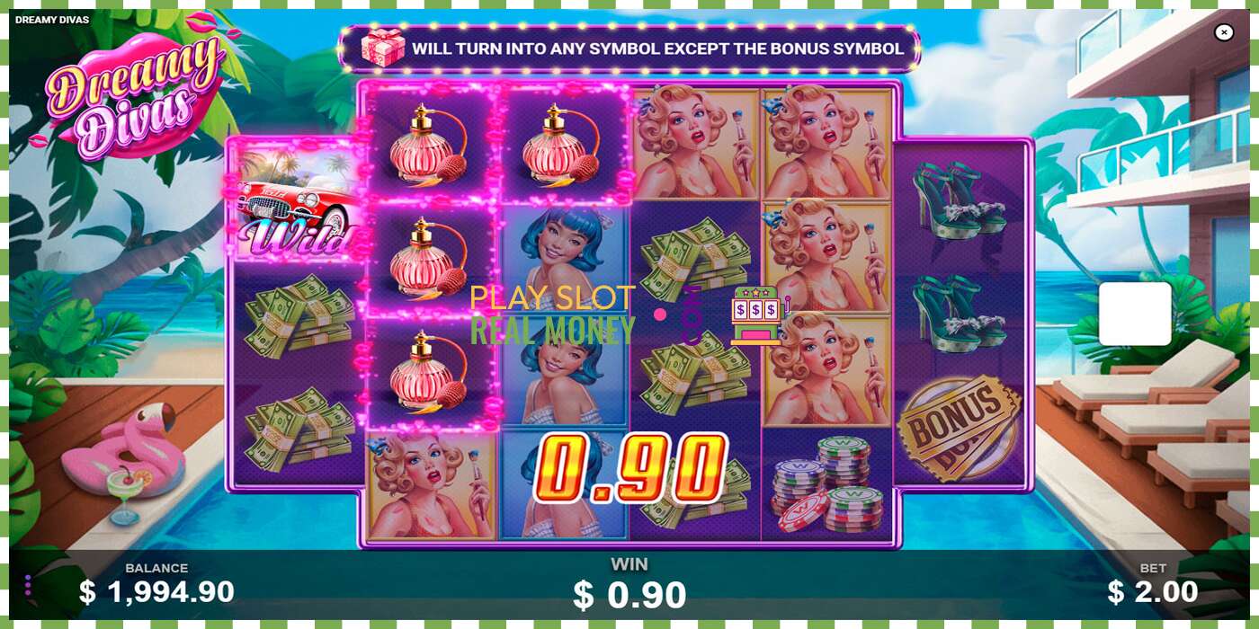 Slot Dreamy Divas za skutečné peníze, obrázek - 2