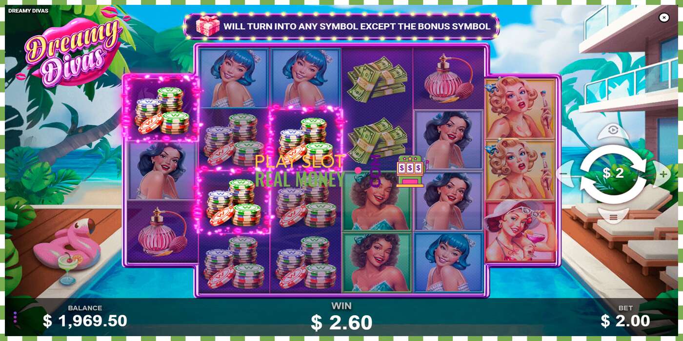 Slot Dreamy Divas za skutečné peníze, obrázek - 3