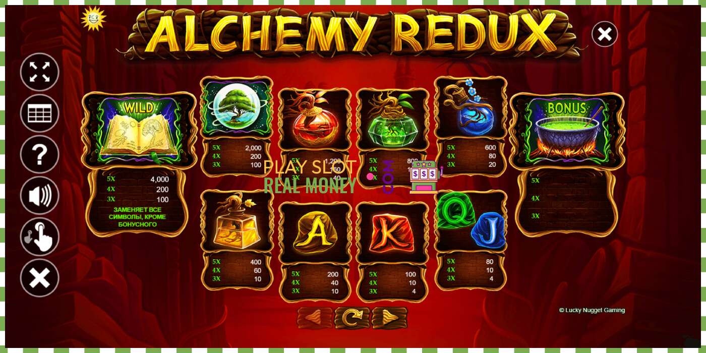 Slot Alchemy Redux for real money, picture - 6