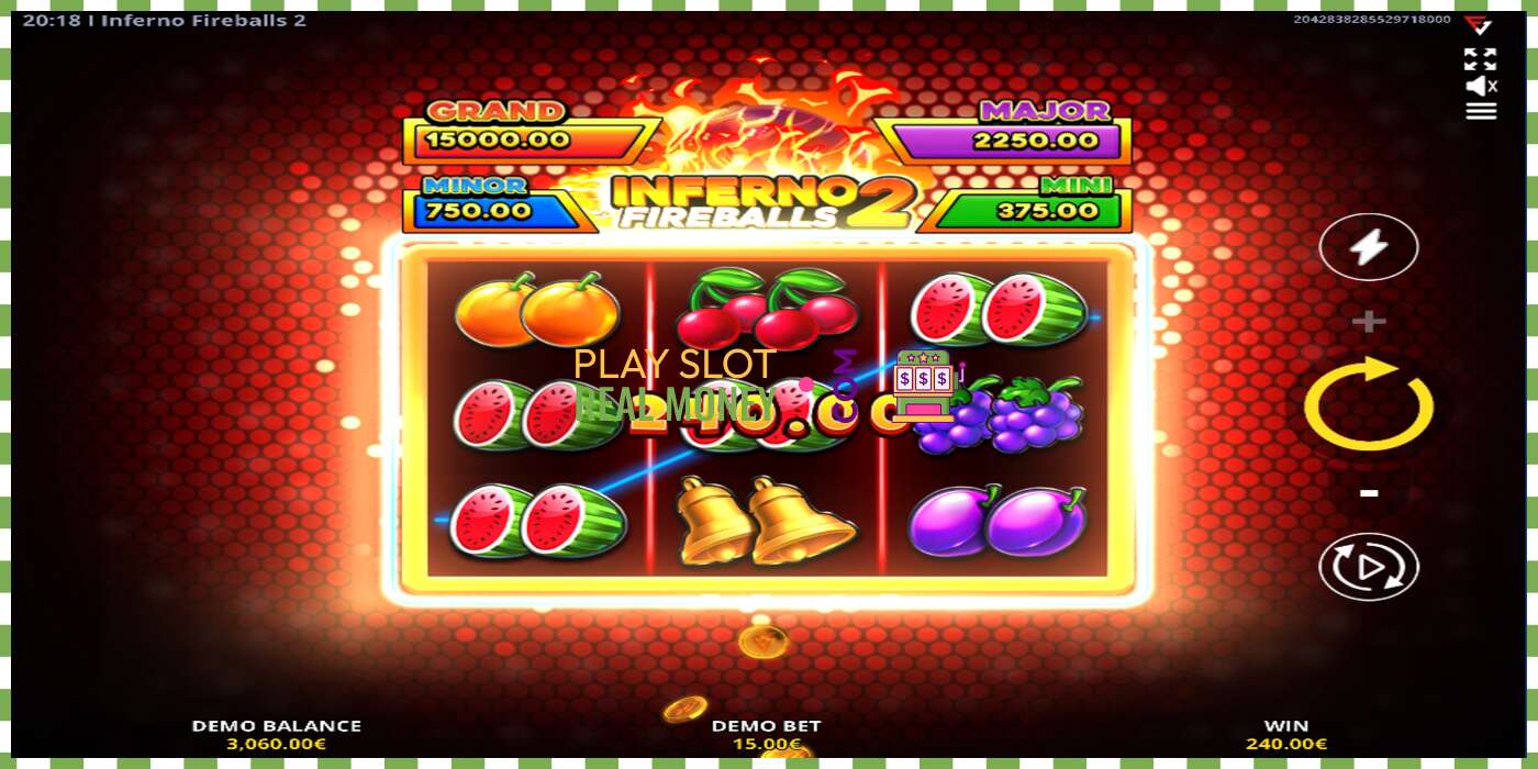 Slot Inferno Fireballs 2 za skutečné peníze, obrázek - 2