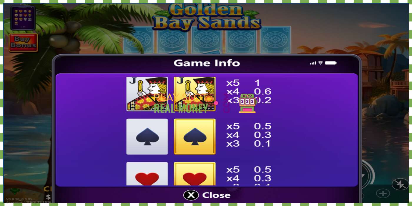 חָרִיץ Golden Bay Sands עבור כסף אמיתי, תמונה - 5