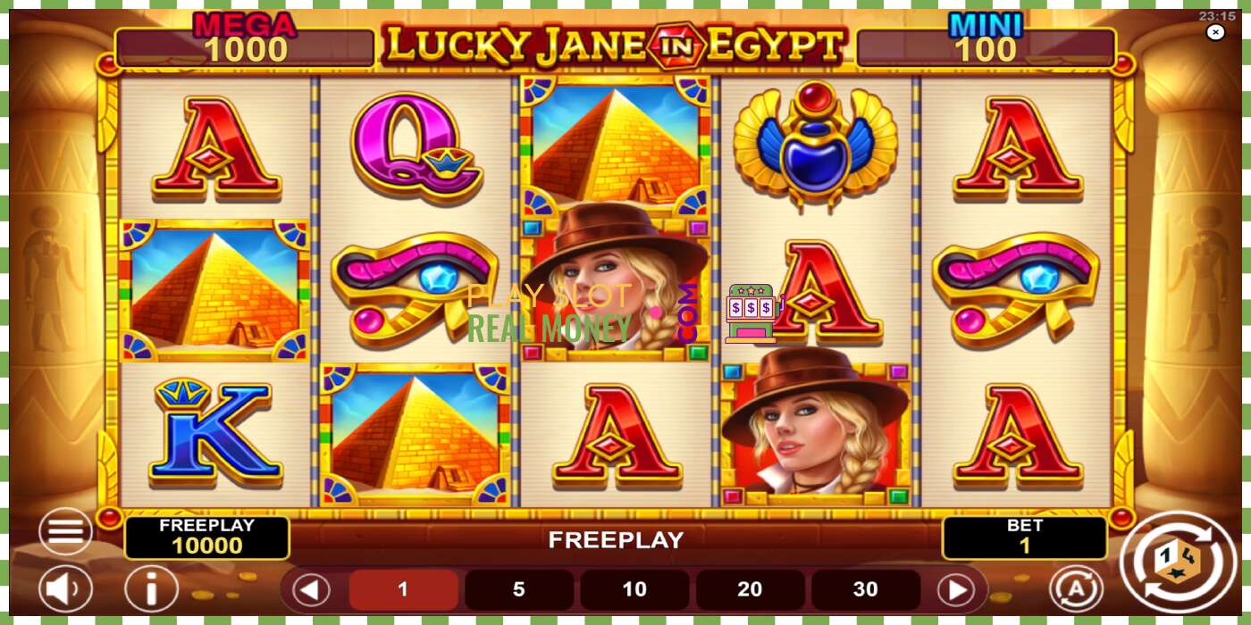 Слот Lucky Jane in Egypt Hold & Win за прави новац, слика - 2