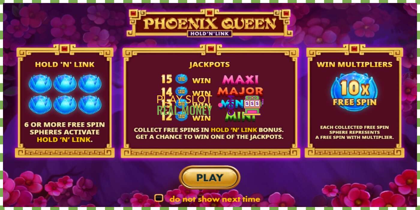 Слот Phoenix Queen Hold N Link на реальные деньги, картинка - 1