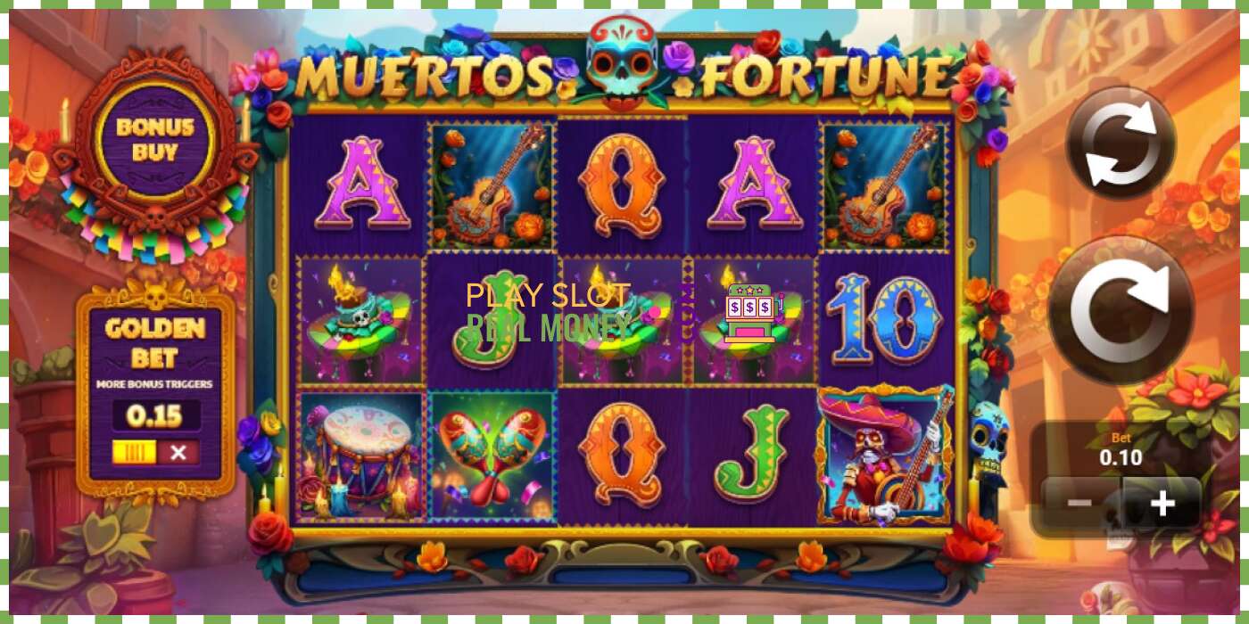 स्लट Muertos Fortune वास्तविक पैसाको लागि, चित्र - 1