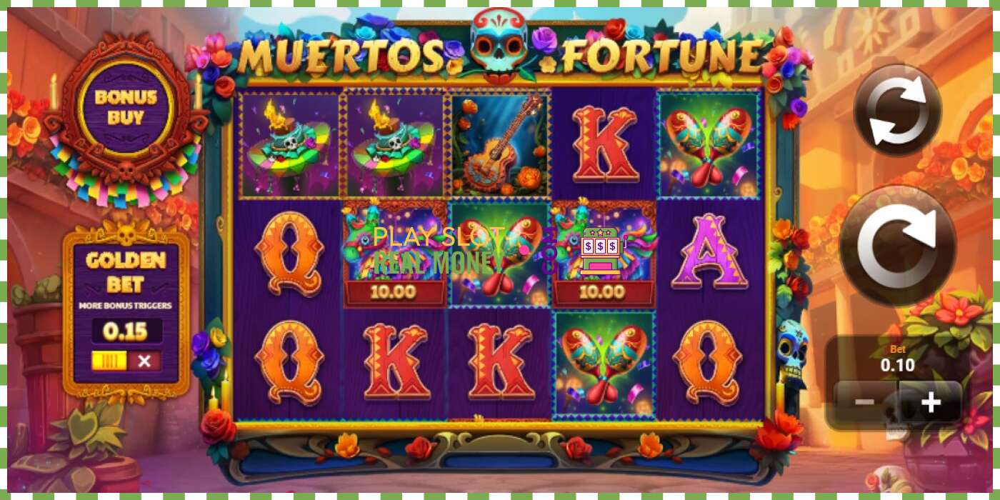 स्लट Muertos Fortune वास्तविक पैसाको लागि, चित्र - 3