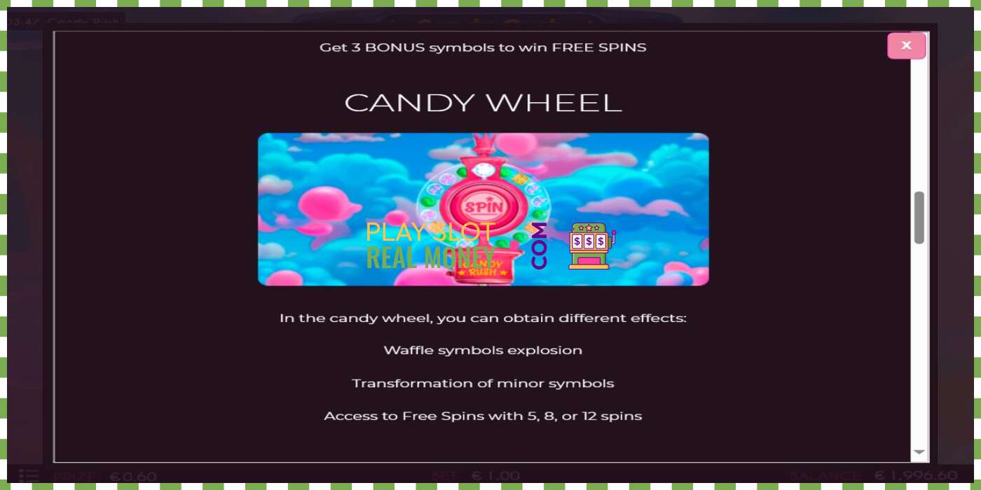 Слот Candy Rush на реальные деньги, картинка - 6