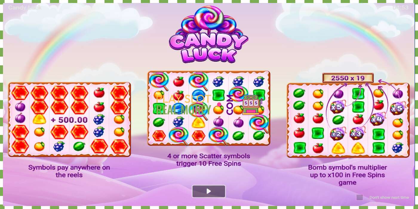 Слот Candy Luck на реальные деньги, картинка - 1