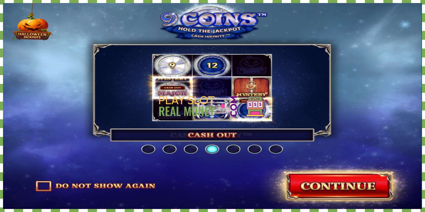 Слот 9 Coins Grand Platinum Edition Halloween Jackpot на реальные деньги, картинка - 1