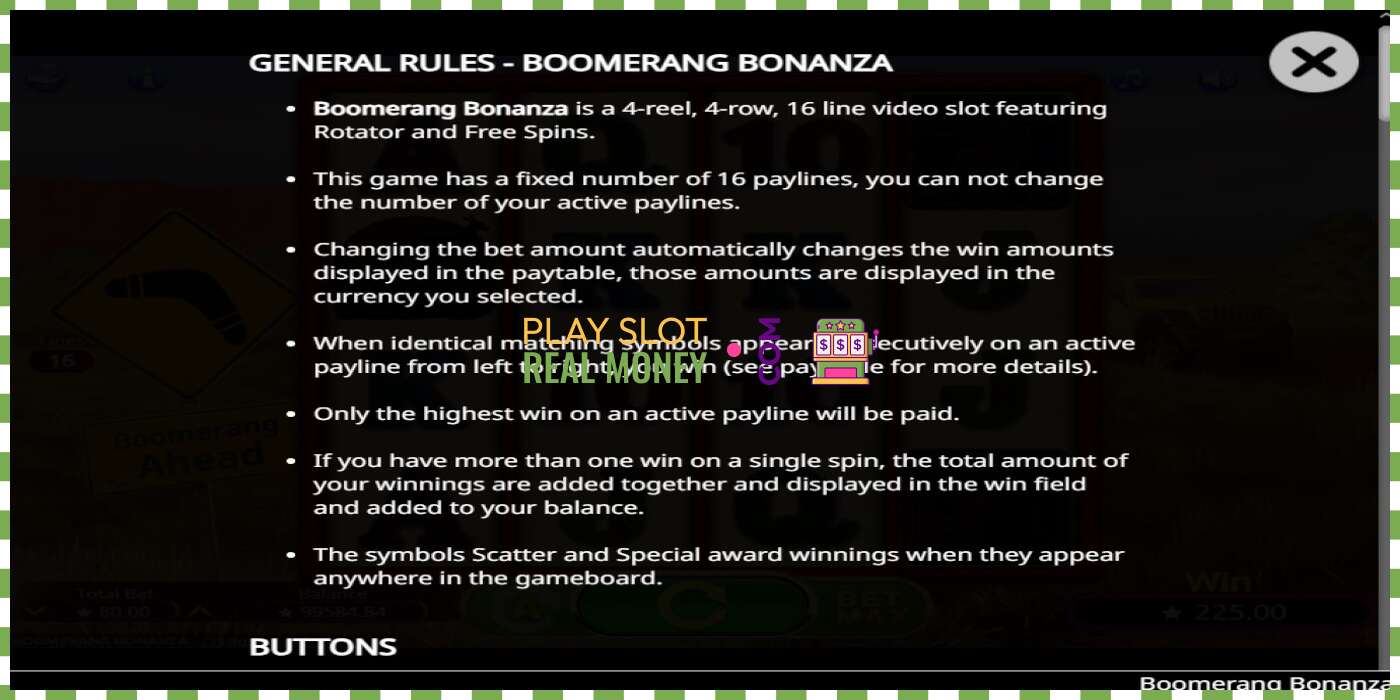 Слот Boomerang Bonanza на реальные деньги, картинка - 5