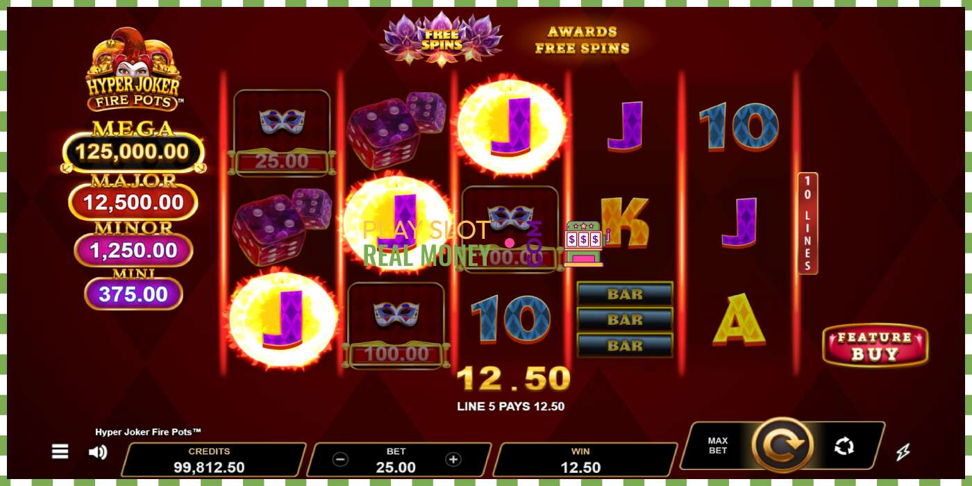 Slot Hyper Joker Fire Pots por dinheiro real, foto - 2