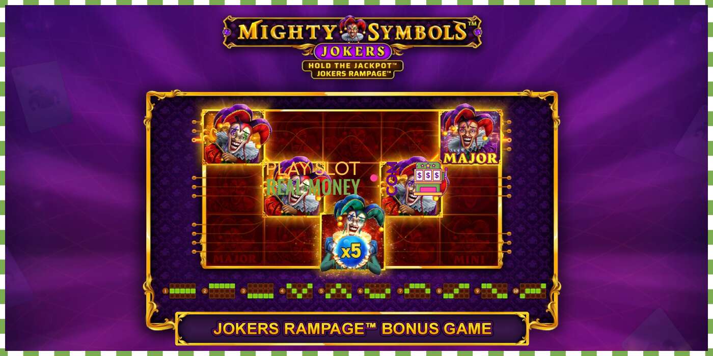 Slot Mighty Symbols: Jokers za skutečné peníze, obrázek - 1