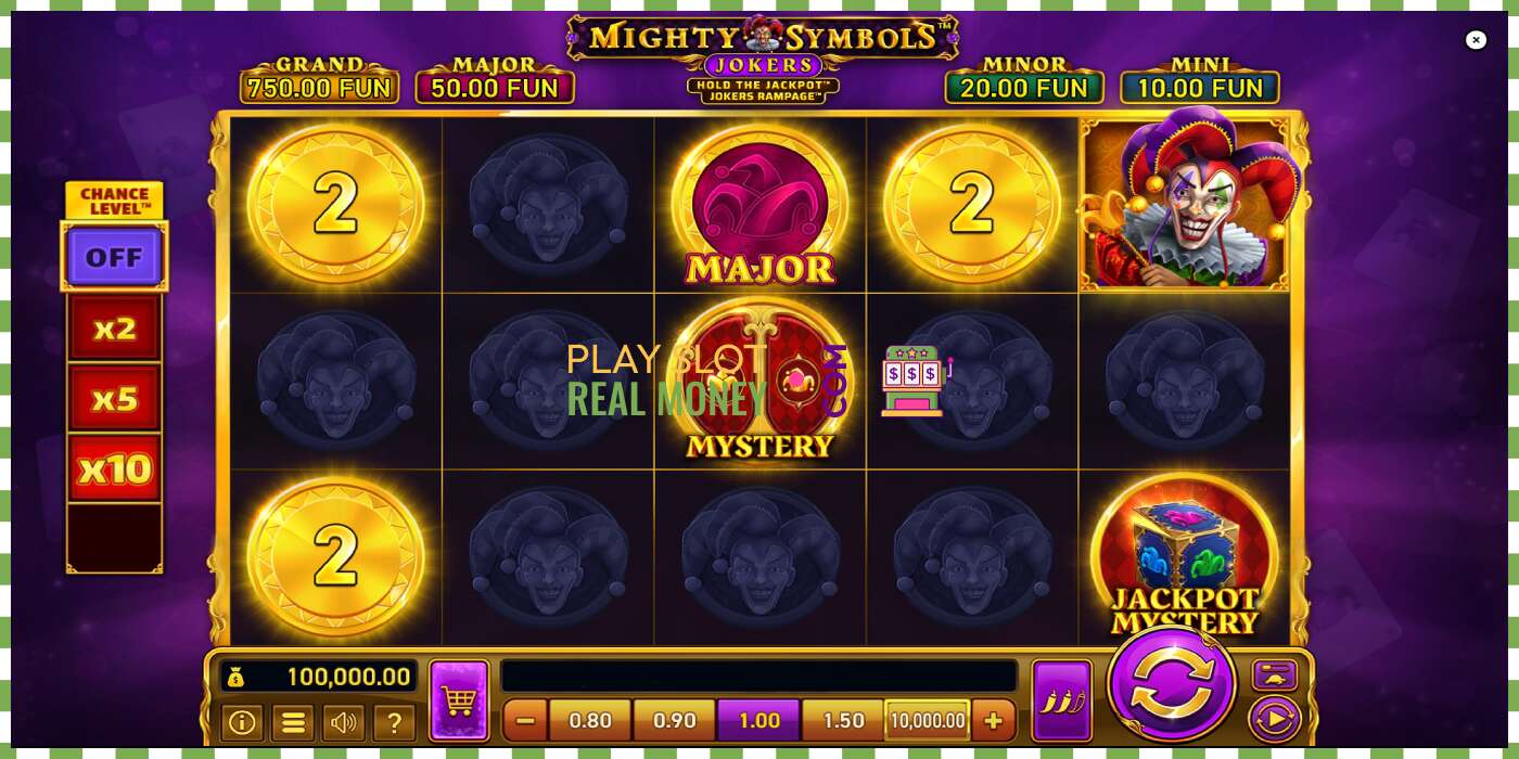 Slot Mighty Symbols: Jokers za skutečné peníze, obrázek - 2