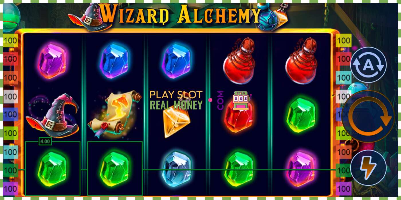 ஸ்லாட் Wizard Alchemy உண்மையான பணத்திற்கு, படம் - 3